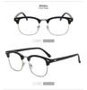 Gafas planas de moda, monturas de gafas de negocios retro, monturas de gafas planas transfronterizas, monturas de gafas de metal de comercio exterior, gafas 3016