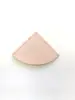 Marcador triangular en forma de abanico transfronterizo Marcador de cuero Mini portátil Regalo Marcador Carpeta de páginas de libro Cubierta protectora para esquina de libro