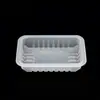 2014H4 Caja de embalaje para rollos de res y cordero, caja de embalaje desechable con aire acondicionado, caja rectangular transparente desechable para res