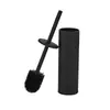 Set de cepillo para inodoro de acero inoxidable 304 Transfronterizo, Cepillo de baño de lujo de pie, Cepillo de baño montado en la pared