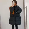 Liquidación Especial Bienestar Chaqueta Larga de Plumas Estilo Coreano Alta Calidad Pluma de Pato Blanca Chaqueta de Plumas Buena Calidad
