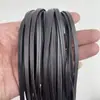 Ribete de Cuero Sintético con Tiras de Fileteado, Tiras Plegadas Prensadas para Accesorios de Ropa, Textiles del Hogar, Disfraces Tradicionales, Tiras Delgadas de Cuero Decorativas