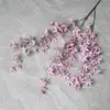 Orquídea Oncidium de Galho Alto Flor Artificial Corredor de Casamento Teto Flor Falsa Decoração de Casa Enfeites Adereços de Fotografia Fundo