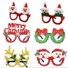Gafas de decoración navideña traje festivo adulto niños regalo de Navidad suministros para fiestas accesorios para fotos