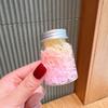 Menina Fofa de Garrafa Corda de Cabelo Descartável Infantil Elástico de Cabelo Básico para Bebê Corda de Cabelo Fácil de Usar Corda de Cabelo