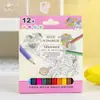 Papelaria infantil lápis de cor em caixa material escolar para estudante pincel para pintura pintado à mão prêmios para escola primária atacado