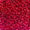 Bolsa de cuentas de arroz de vidrio rellenas de plata al por mayor 4 mm color cuentas de arroz rellenas de plata diy material para abalorios a mano accesorios de ropa