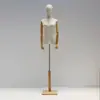 Maniquí de tienda de ropa, accesorios, maniquí de medio cuerpo femenino, versión coreana, estante de exhibición para tienda de ropa de mujer, maniquí de cuerpo entero humano, estante para maniquí de vestido de novia
