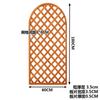 Estante de Flores de Madera Anticorrosión para Pared de Balcón Exterior Decoración Colgante de Pared para Sala de Estar Estante Colgante de Pared para Pothos Estante para Macetas de Rejilla de Pared