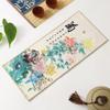Paño de té multifuncional de gamuza al por mayor, Tendencia nacional, Estilo antiguo, Creativo para el hogar, Engrosado, Absorbente de agua, Paño de té pintado de alta gama, Paño de té