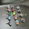 Jiang Ti F136 Titanio Dientes Largos Clavo para Oreja Tres Garras con Circonita 5A Cuerpo de Aleación de Titanio G23 Joyería para Perforación Clavo para Cartílago de la Oreja