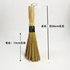 Olla de Bambú Hecha a Mano para Cepillos Fregador Estilo Antiguo Fibra de Bambú Escoba de Cocina Batidor Cepillo para Fregar Ollas Limpieza de Arroz para Cocina Uso Cepillo de Cerdas