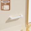 Estante Simple para Guardar Toallas Estante para Toallas de un Solo Polo sin Agujeros para Baño Dormitorio de Estudiantes Habitación de Alquiler Estante de Almacenamiento para Baño