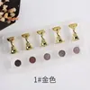 Arte de Uñas y Soporte para Uñas Usando Soporte para Uñas Serie Japonesa Más Vendido Base de Tablero de Ajedrez Caja de Soporte para Uñas de Práctica Imán Fijo
