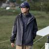 Ropa de Carga Gruesa Impermeable a Prueba de Viento para Exteriores Otoño e Invierno 2023 Conjunto de Dos Piezas Cálido de Terciopelo de Visón para Hombre y Mujer