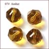 Fábrica K9, venta al por mayor, bola de cristal con forma de flor, 6-10 mm, cuentas redondas para pendientes, accesorios de joyería DIY, imitación Austria, envío gratis