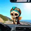 Novo Produto Transfronteiriço Crânio de Desenho Animado Acrílico Pingente de Carro Halloween Pingente de Árvore Halloween Decoração de Casa