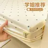 Protector de colchón de algodón puro de grado de maternidad, gasa de doble capa clase A, pieza única, adecuado para literas de dormitorio, funda de colchón para todas las estaciones