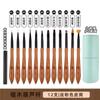 Conjunto de Pincéis para Nail Art Estilo Japonês Cor Espelho Caneta para Desenho a Cores Caneta para Desenho de Linhas Caneta de Função Especial para Manicures Caneta Margarida Caneta para Fototerapia