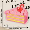 Original Pastel de Helado Postre Bordado Adhesivo Decorativo Parche Parche Accesorios de Abrigo Parche Adhesivo de Tela