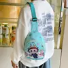 Bolsa de Pecho Nueva para Niños de Comercio Exterior Estampado de Dibujos Animados Bolsa Cruzada para Niños y Niñas Guardería Linda Casual Monedero Bolsa de Hombro