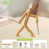 Brinquedos educativos de pessoas de bambu materiais designados pelo professor jogo de batalha dupla de pessoas de bambu DIY pessoas de bambu com mesa PK