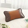 Almohada de Verano Adulto Estera Refrescante de Bambú Almohada de Ratán Transpirable Almohada de Té Dormitorio de Estudiantes Individual Almohada de Trigo Sarraceno Almohada de Soporte para el Cuello de Verano