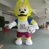 Emblema de la Copa del Mundo 2018 material de tela Oxford engrosada mascota de la Copa del Mundo tienda inflable de la Copa del Mundo
