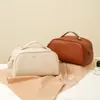 Bolso de Maquillaje Nuevo de Moda con Doble Cremallera de PU, Neceser Portátil, Bolsa de Almacenamiento de Cosméticos de Viaje