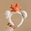 Diadema linda y divertida de felpa para lavarse la cara para hombres y mujeres, nuevo modelo 2026, diadema especial para aplicar maquillaje y mascarillas faciales, no estrangula el cabello