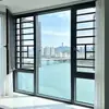 Sistema de sellado de ventanas de aleación de aluminio personalizado para puertas y ventanas de aluminio de puente roto, sellado de balcones hecho a medida, ventanas de piso a techo, ventanas abatibles de aleación de aluminio y ventanas antirrobo