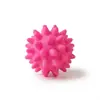 Brinquedo para Pet em Forma de Bola com Espinhos Macios Multicor, Personalizável para Cães, Durável para Roer, Limpeza Dental, Massagem, Alívio do Tédio, Treinamento, Desgaste Dental, Apito