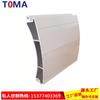 Persianas enrollables perforadas Control remoto eléctrico Aleación de aluminio Cortadas con troquel Perforadas Persianas enrollables Tienda Garaje Balcón Persianas enrollables Puerta Persianas enrollables