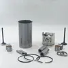 Peças para Motor Isuzu 4Hl1 Conjunto de Quatro Peças: Pistão, Anel de Pistão, Bucha, Kit de Cobertura de Mancal