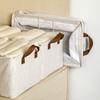 Caja de Almacenamiento de Ropa de Algodón y Lino de Lujo Ligero, Artículos Buenos, Cesta de Almacenamiento para el Hogar, Cesta para Ropa Diaria de Sala de Estar, Cesta de Prueba