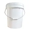 Barril de plástico pp multi-cor glândula revestimento de látex barril barril redondo LOGO imprimível embalagem portátil barril de plástico PP