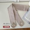 Novas Meias-Calças para Meninas com Listras Verticais, Meias Base Modeladoras e Quentes, Lã Fina, Outono de Alta Elasticidade, Leggings Douradas de Tamanho Médio e Grande