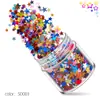 Día de San Valentín Corazón Amor 12 Colores Set de Lentejuelas para Uñas Alien Unicornio Joyería para Uñas Taladro Pasta para Uñas