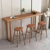 Apartamento Pequeño Estilo Nórdico Divisor de Hogar Mesa y Taburete para Entrada, Mesa Larga de Barra de Ocio Montada en la Pared, Mesa de Barra Plegable, Mesa para Té de Leche