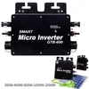 Inversor solar conectado a la red de 400W/450W, comunicación WiFi inalámbrica, monitoreo por APP, monofásico/trifásico, Universal
