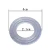 Chuveiro pontiagudo boca líquido 4 pontos 6 pontos tubo de entrada anel de vedação junta de silicone borracha de couro lavadora filtro rede fabricante