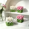 Bestseller transfronteiriço: Velas aromáticas em formato de tulipa estilo Ins, decorações para quarto, presentes para o Dia das Mães, lembrancinhas, enfeites de vela