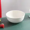 Tigela de Palha de Trigo 15cm Tigela Criativa para Arroz Tigela de Sopa Doméstica Tigela para Macarrão Instantâneo de Estudante Conjunto de Talheres Pequeno Presente Transfronteiriço