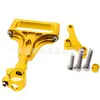 Adecuado para Kawasaki Z1000 03-09 Manillar de Titanio Modificado Amortiguador de Dirección Amortiguador Anti-oscilación Barra de Equilibrio de Cabeza Manillar de Titanio