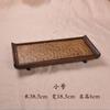 Bandeja de Madera Maciza y Bambú, Bandeja Larga para Frutas, Mesa de Centro para Sala de Estar, Juego de Té Japonés, Bandeja de Té, Club de Hotel, Estilo Tailandés Feng Shiai