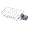 Utensílios domésticos pia da cozinha torneira rack de armazenamento de aço inoxidável rack de drenagem Creative Single Layer Wipe rack de armazenamento de louças sanitárias