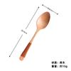 Suministro de origen cuchara de madera de cuerda para adultos vintage cuchara para sopa de fideos cuchara de arroz de madera para el hogar regalo hecho a mano
