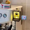 711 Caja de Luz Magnética para Tienda de Conveniencia Imán para Refrigerador Tablero de Exhibición Creativo Familia Rosen Mini Juguetes Adornos