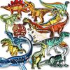 Pegatinas de tela bordadas para niños, parches de dibujos animados para ropa, bolsos, pantalones, decoración, venta directa de fábrica
