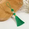Pingente de Borla Nó Chinês Estilo Antigo Marcador de Página Acessório Hanfu Sachet Criativo DIY para Carro Pingente de Borla